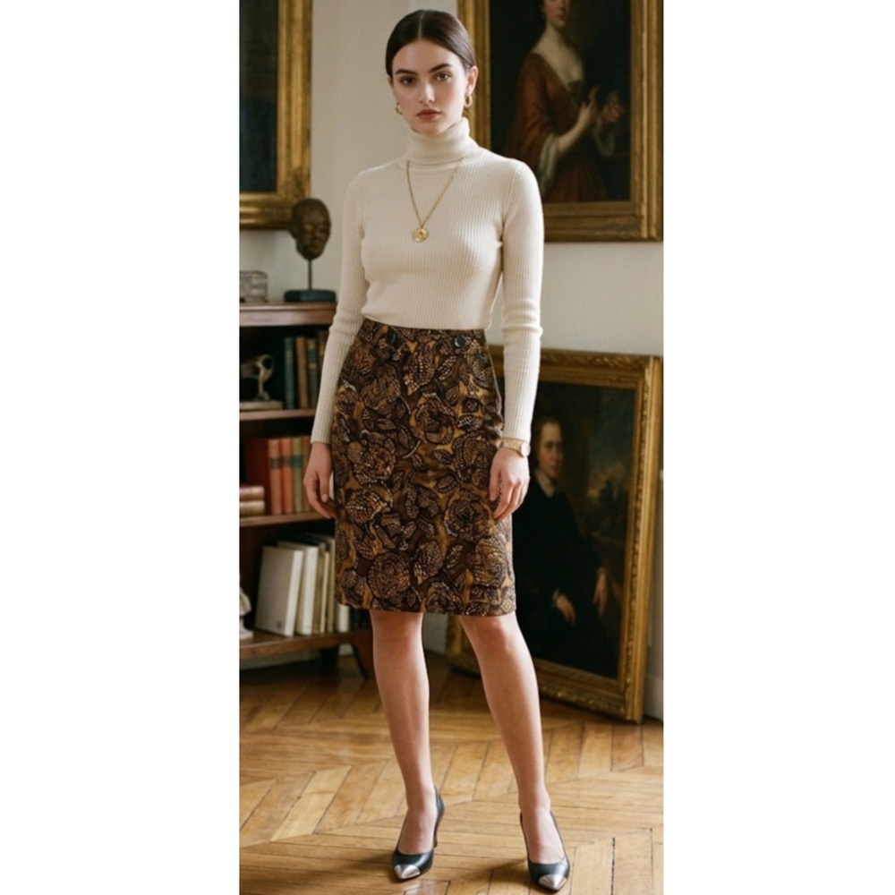 Etcetera Stretch Pencil Skirt